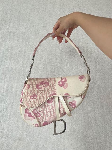 dior cherry saddle bag|dior saddle bag price guide.